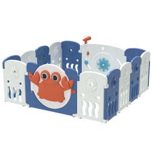 Baby Baby Baby Playpen 2020 New Design ABST Luxury Plastic Children Safety Fence Baby Play Yard Kids Plastic Sea-World Playpens