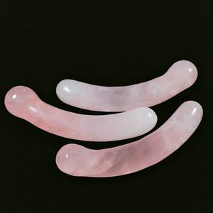 HZヒーリングクリスタルワンド女性用宝石ボディマッサージクリアクォーツワンド - Product Image 5