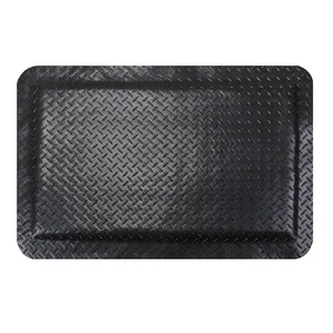 Tapis antidérapant en mousse de PVC pour Salon de coiffure, taille personnalisée, bureau de cuisine, Anti-fatigue, confortable, usage domestique