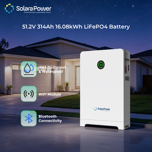 Batterie solaire hybride Solara Power Split 48V 314Ah 16.08KWh LiFePO4 Lithium, étanche IP65, sur pied - Product Image 3