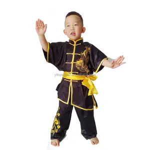 Tradisional Cina Seni Bela Diri Profesional Seragam Taichi Kung Fu untuk Anak-anak