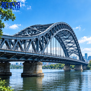 Puente con Estructura de Acero y Cabos, Puente Prefabricado de Diseño Moderno para Proyectos de Carreteras y Ferrocarriles - Product Image 4