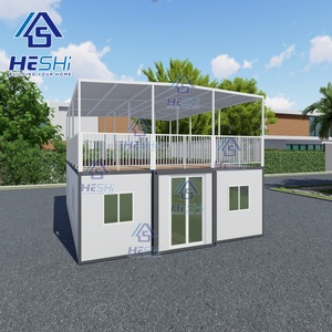 Panneau préfabriqué personnalisé 20Ft 40Ft Maison conteneur extensible Maison préfabriquée extérieure cuisine Casa Portable - Product Image 1