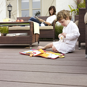 Soild 3D Gỗ nhựa composite decking Board WPC ngoài trời trang trí sàn - Product Image 6