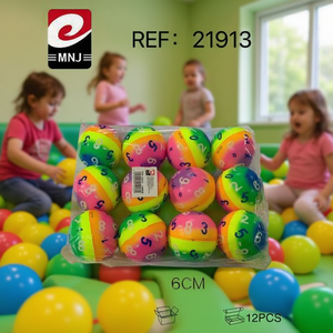 MNJ Sponge Balls 6Cm 12Pcs For Ball Pool And Soft Play Equipment - Product Image 2