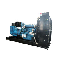 Groupe électrogène diesel de chantier à refroidissement par eau, type ouvert, 10 kVA, 20 kVA, 30 kVA, 40 kVA, triphasé 220 V, avec moteur