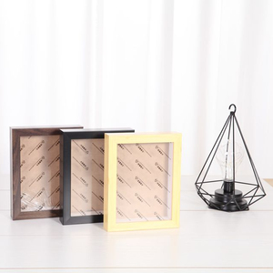 Cornici Fotografiche Mini Artigianali di Design Europeo, Ecologiche in Materiale PS, Piccola <span class=keywords><strong>Cornice</strong></span> <span class=keywords><strong>Nera</strong></span> - Product Image 1