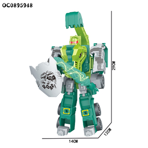 DIY montar nuevo dinosaurio deformado Transporte Camión coche robot juguete <span class=keywords><strong>2023</strong></span> - Product Image 6