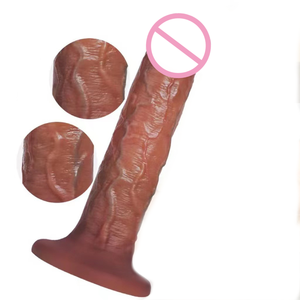 Homosexuell Lesben Sexspielzeug Lebensechte Adern Dildos Männliche und Weibliche Massage Saugnapf Mastur bator Penis Stimulation Vaginal <span class=keywords><strong>Anal</strong></span> - Product Image 2