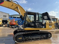 Excavatrice hydraulique Cat 325D d'occasion en bon état, faible nombre d'heures de fonctionnement, durable, efficace et fiable