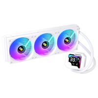Refroidisseur liquide pour processeur AIO ARGB 360 mm, vente directe d'usine 2026, système de refroidissement par eau, radiateur compatible AMD Ryzen