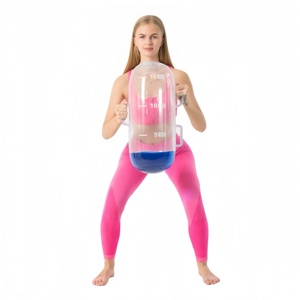 ถุงทรายพีวีซีแบบปรับน้ำหนักได้ 1-20 กก. สำหรับฝึกซ้อมมวย ยกน้ำหนัก สควอท ดัมเบล อุปกรณ์เพาะกาย - Product Image 3