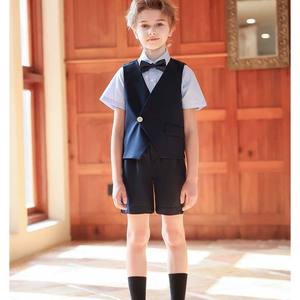 Vêtements formels pour garçons, ensemble de gilets et uniformes scolaires, tenues pour enfants, vente à chaud - Product Image 3