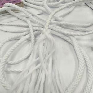 Cordón de Macramé Redondo Blanco de 6 mm, 100% Poliéster, para Bolsos, Prendas, Zapatos y Textiles para el Hogar, en Oferta - Product Image 3