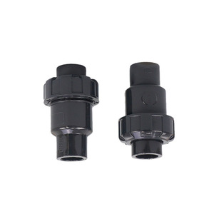 Clapet anti-retour à bille UPVC personnalisé de qualité industrielle, raccords de tuyauterie à clapet anti-retour résistants aux produits chimiques raccords à connexion rapide <span class=keywords><strong>Pvc</strong></span> - Product Image 4