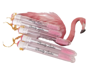 Reusable Crystal Rod Eyelash Brush Tube Portable Mascara Wand Storage Case for Lash Extension - Product Image 1