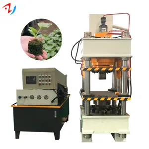 seedling block Powder molding peat pellets making hydraulic press machine 100 ton