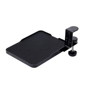 Jh-mech Chuột Khay tập tin đính kèm nền tảng trượt ra mở rộng kẹp trên cổ tay còn lại dưới bàn Kệ bàn phím khay với khay Chuột - Product Image 2