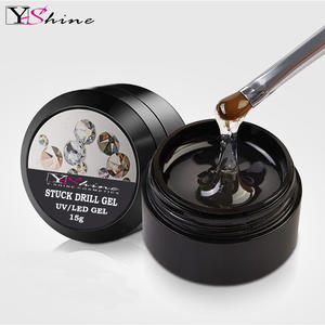 Y-shine Super UV-<span class=keywords><strong>Gel</strong></span> Nagelkunst mit Transparenten Kristall-Strasssteinen 15g Exzellenter Klebstoff DIY Heimdekoration Gratis Probe - Product Image 1