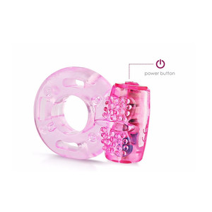 Cincin Penis Silikon Elastis Bergetar Mainan Seks Dewasa Cincin Penis Silikon untuk Pria - Product Image 2