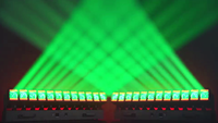 Luces LED de haz de 12 piezas y 60W con enfoque ajustable, matriz de lavado de color para ambiente de conciertos/bares, Thousand-Handed Guanyin