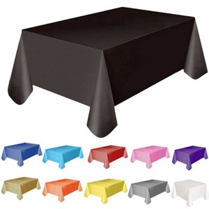 Tovaglia monouso tinta unita Eva spessa 137*274cm Set di decorazioni per feste solide fornisce il regalo di San Valentino per le madri - Product Image 1