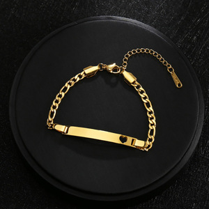 Bracelet personnalisé pour bébé, bracelet en acier inoxydable avec <span class=keywords><strong>nom</strong></span> personnalisé, bracelet d'amour pour bébé garçon ou fille, bracelet pour maman à sa fille/fils - Product Image 3