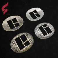 Boucle à ardillon personnalisable en alliage de zinc certifiée SGS, style vintage, sans plomb, sans nickel, écologique, de la marque Lihui Hardware