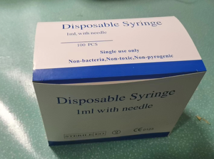 Jeringa de 1 ml, 5 ml, 10 ml con Tapa de Seguridad Personalizada, Desechable, <span class=keywords><strong>para</strong></span> Inyección de <span class=keywords><strong>Insulina</strong></span>, con Escala Precisa - Product Image 4