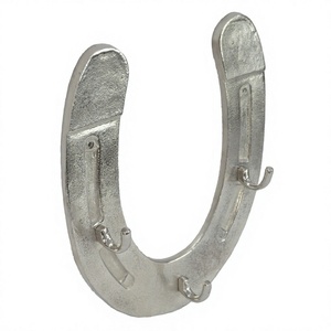 Horse <b>Shoe</b> Style Wall Hook Decorative Key/Towel <b>Holder</b> Customizable Hook Door Mount Metal Hooks Multifunctional Style - Product Image 1