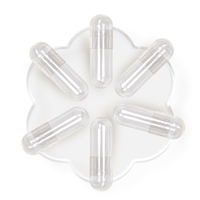 Vente en gros Capsules vides de cellulose végétale naturelle Capsules de pullulan biologique Shell Taille 000 00 0 1 2 3 4 5