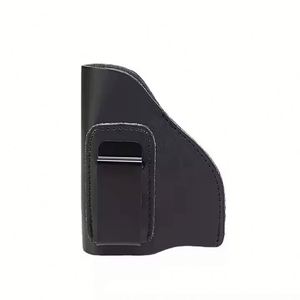 Étui de transport dissimulé pour revolver IWB de haute qualité en cuir souple avec extraction rapide, support tactique pour arme à feu, boucle métallique - Product Image 2