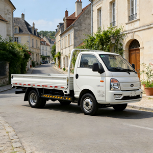 รถมินิทรัคยูโร 2/3 รุ่น KAMA X31C เครื่องยนต์ดีเซล Isuzu 2.8 ลิตร รับน้ำหนัก 2 ตัน ระบบเบรก ABS เครื่องเล่น MP5 ความยาว 5305 มม. เหมาะสำหรับการส่งของในเมือง - Product Image 1