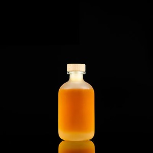 100ml 250ml 375ml 500ml sương giá rõ ràng chai rượu kín chai rượu cho tự làm trái cây rượu vang với tự nhiên Glass nút chai - Product Image 5