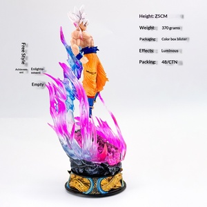 Figura de PVC de <span class=keywords><strong>Goku</strong></span> con Iluminación, Modelo de Dragón de Tres Cabezas, Figura de Escena GK Freezer, Venta al por Mayor - Product Image 4