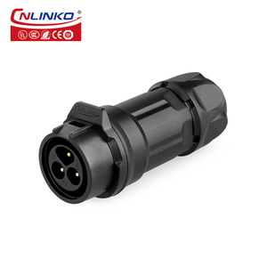 Cnlinko Lp-16 Series M16 IP68 Không Thấm Nước 3 Pin Thông Tư Cáp Nam Cắm Kết Nối Và Bảng Điều Khiển Gắn Kết Dây Kết Nối Không Thấm Nước - Product Image 2