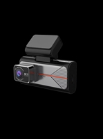 Caméra embarquée intelligente WiFi 1080P à double objectif, enregistreur DVR de voiture avec vidéo avant 4K et arrière 1080P, accès à distance par application et moniteur de stationnement