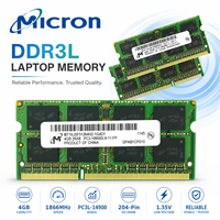 Mémoire RAM DDR3L 4 Go 1866 MHz pour ordinateur portable PC3L-14900S MT16JSF51264HZ-1G4D1 204 broches SODIMM 1,35 V basse tension en stock pour mise à niveau informatique