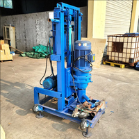 Machine de forage rotative portable pour puits d'eau, petite machine de forage de puits d'eau de 100 mètres de profondeur
