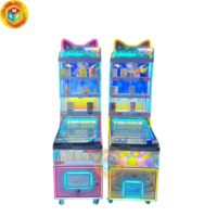 Machine d'arcade à monnayeur pour centre commercial, jeu de pousser les jetons pour le divertissement