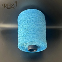 Fil à tricoter RHZ populaire et tendance, 13NM/1, 100% polyester, type chenille.