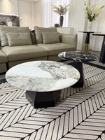 Salon italien, Maison, Luxe circulaire, Petit appartement, Design moderne minimaliste, Combinaison table basse haute-basse