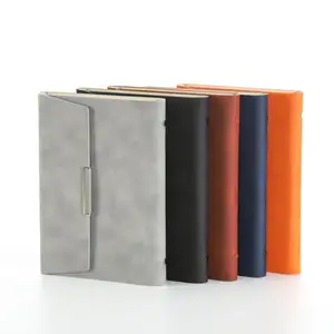 Navulbare A5 Notebook Met Card Pen Houder Binder