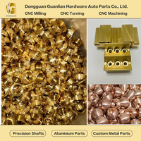 Pièces usinées CNC de précision en aluminium, laiton et bronze, usinage de laiton sur mesure OEM, usinage du cuivre