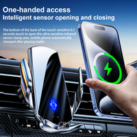 NOUVELLE ARRIVÉE Q15 Support de téléphone magnétique pour voiture à charge rapide 15W, chargeur sans fil à induction automatique