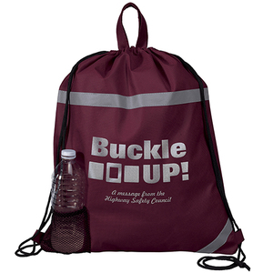 Attractive Promotional Waterproof Insulated Drawstring Fitness Backpack Cooler Bag With Bottle holder