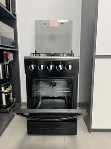 Estufa de gas eléctrica comercial de inducción de 4 rangos-Gama de gas con <span class=keywords><strong>horno</strong></span>, cocina versátil, ideal para restaurantes ocupados - Product Image 5