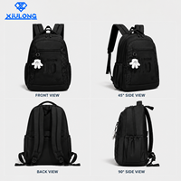 Sac à dos décontracté pour adolescents, grande capacité, multi-poches, pour ordinateur portable, idéal pour l'école - Vente en gros