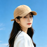 Gorra de Béisbol de Color Sólido, Simple, Protección Solar, Ajustable, para Viajes al Aire Libre, para Hombres y Mujeres