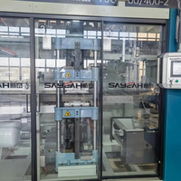 Machines de fabrication de couvercles de plateaux en plastique de haute qualité, machine de thermoformage plastique multifonction à double station pour plateaux de semis